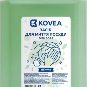 Засіб для миття посуду KOVEA 5 л Яблуко (каністра)